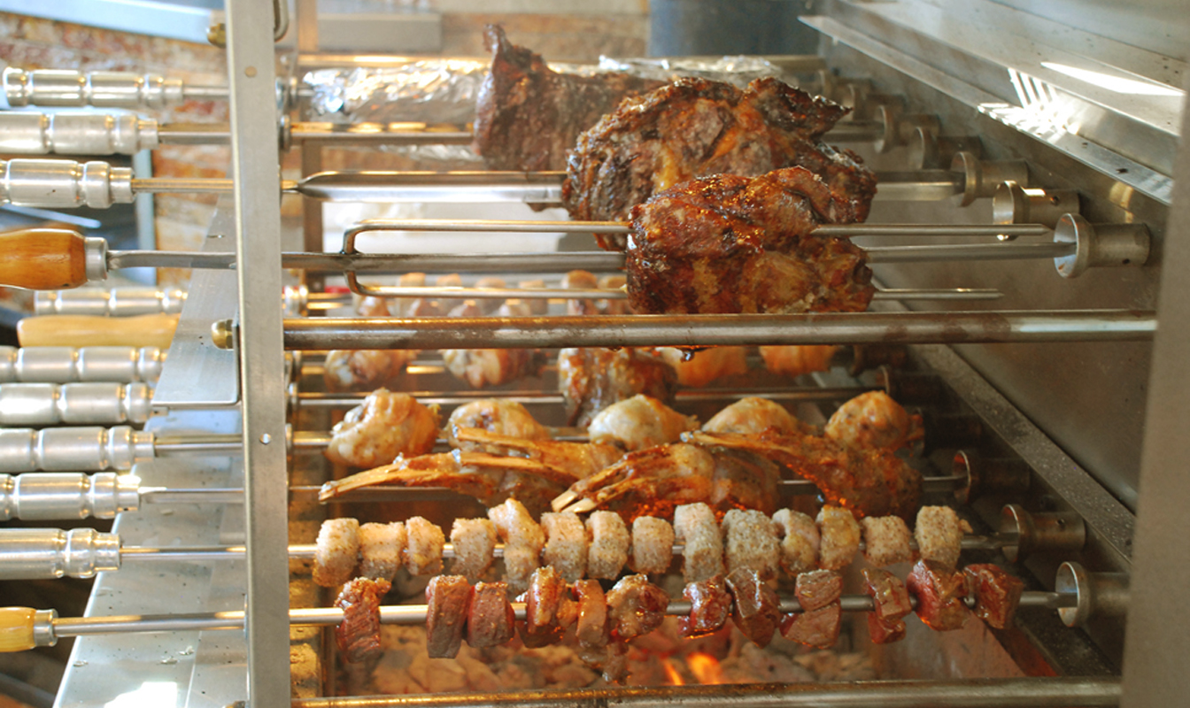 Brazilian rotisserie shop