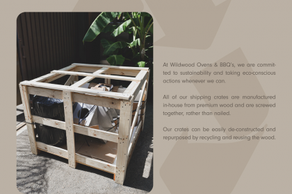 repurposed shipping crates