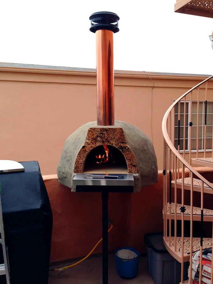 Milano Wood Fired Oven Adobe Finish San Diego,CA